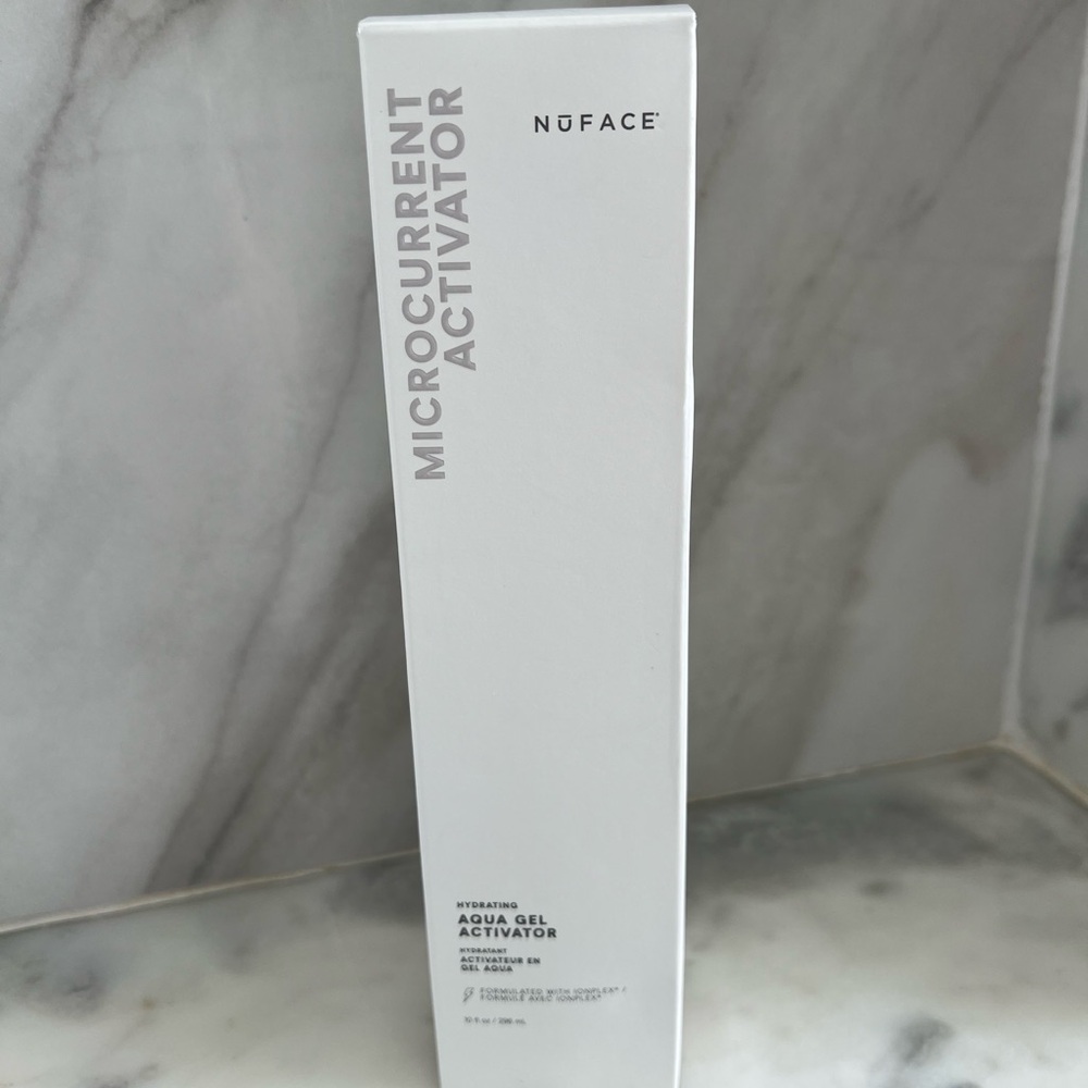 NuFace Microcurrent Activator Gel 10 oz. Unopened and sealed in plastic wrap